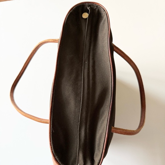 Vintage Eric Javits Brown Tan Tote Bag Rare - Picture 13 of 16